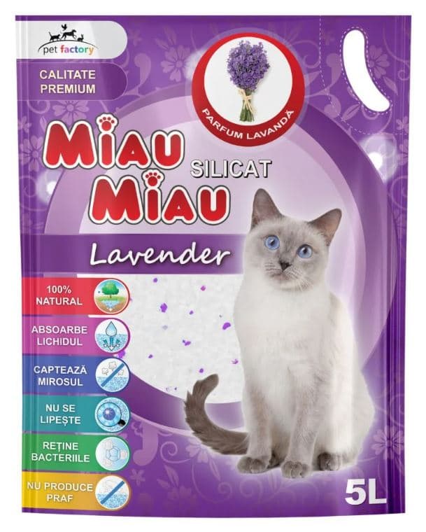 Miau Miau Lavender Silicate Bedding
