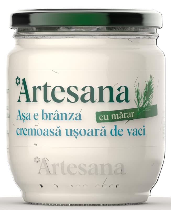 Artesana Branza usoara de vaci cu marar