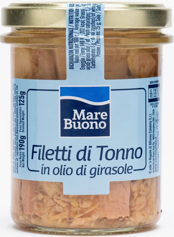 Mare Buono File de ton in ulei de floarea soarelui