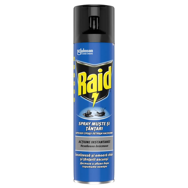 Raid Spray muste si tantari