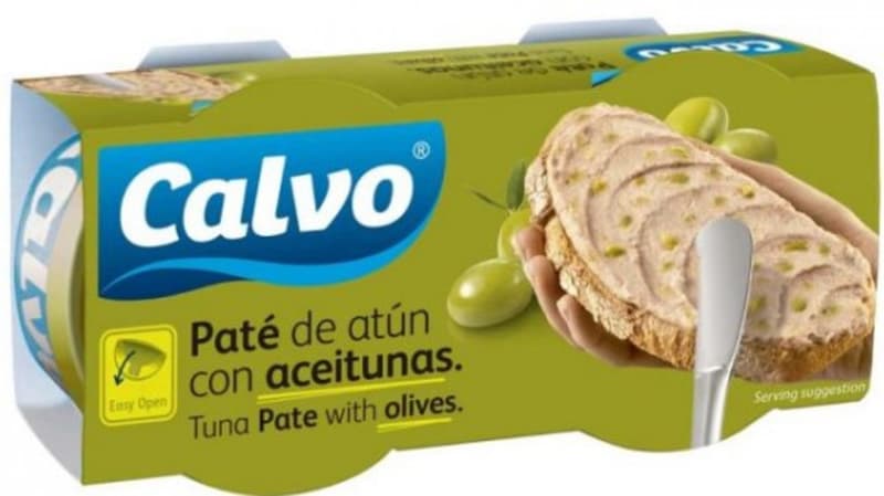 Calvo Pate de ton cu masline 2x75g