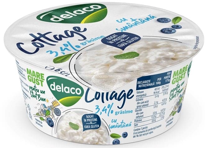 Delaco Cottage 3.4% grasime