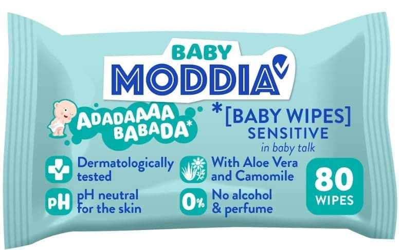 Moddia BABY Sensitive Servetele umede pentru bebelusi