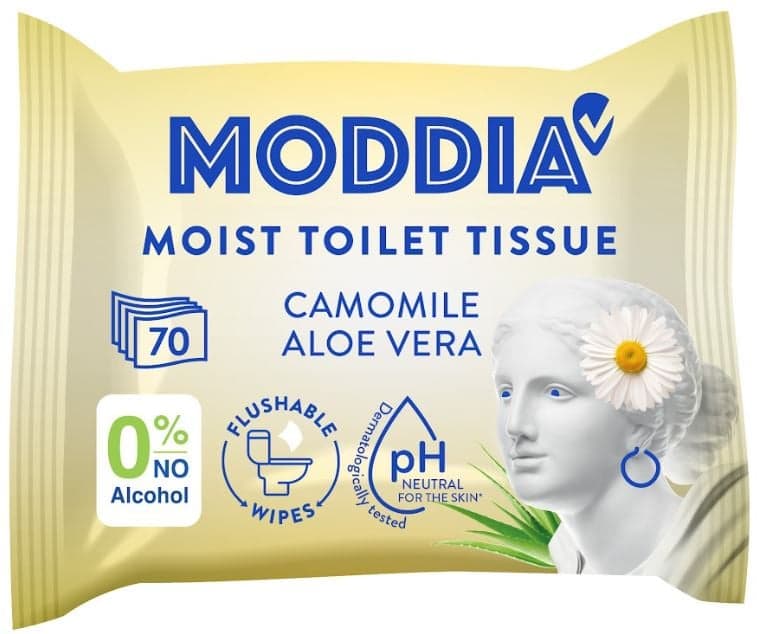 Moddia Kamille Wet toilet paper