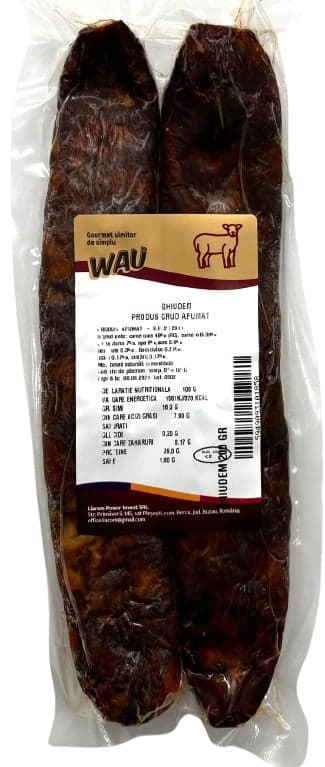WAU Smoked raw ghiudem