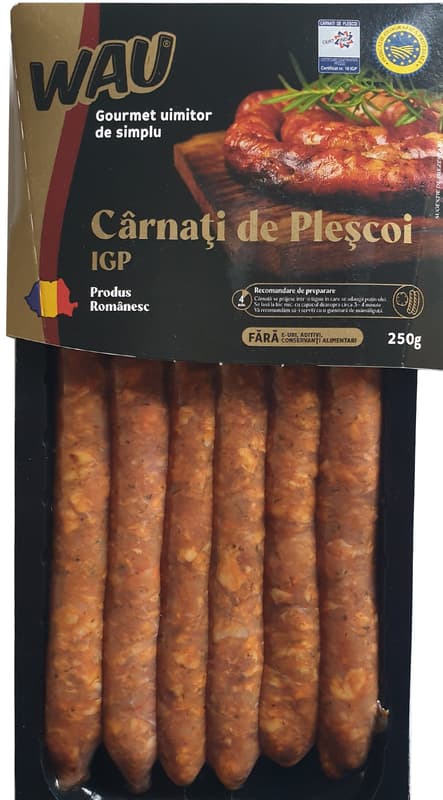 WAU Plescoi Sausages PGI