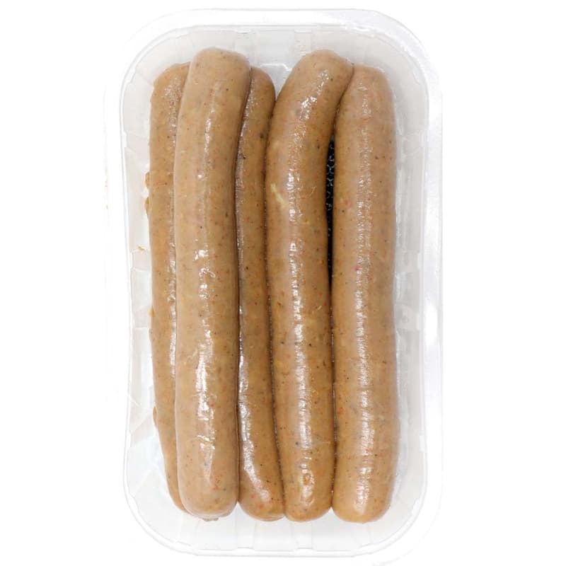 Keys Cool Slightly spicy quail sausages