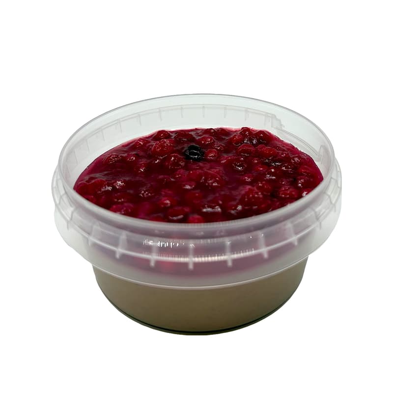 2C' Pate din ficat de rata cu glazura de merisoare