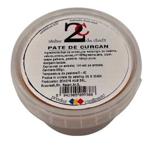 2C' Pate din ficat de curcan cu glazura de mango