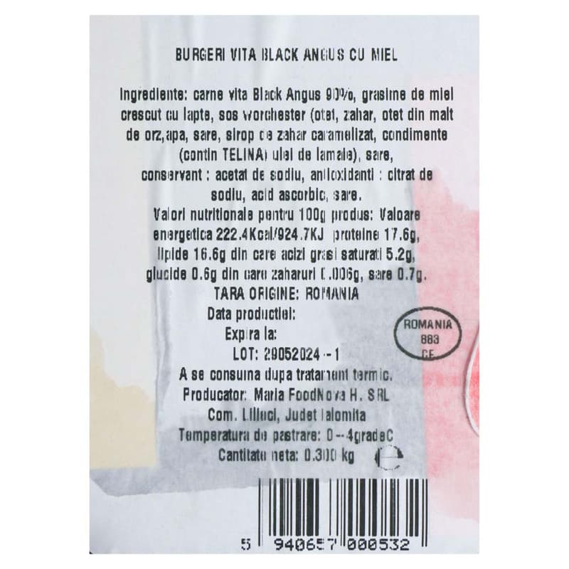 Meat Nova Burger vita angus reteta Transilvania