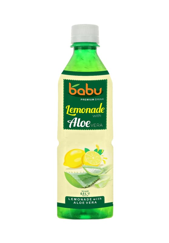 Babu Limonada cu bucati de aloe vera pet