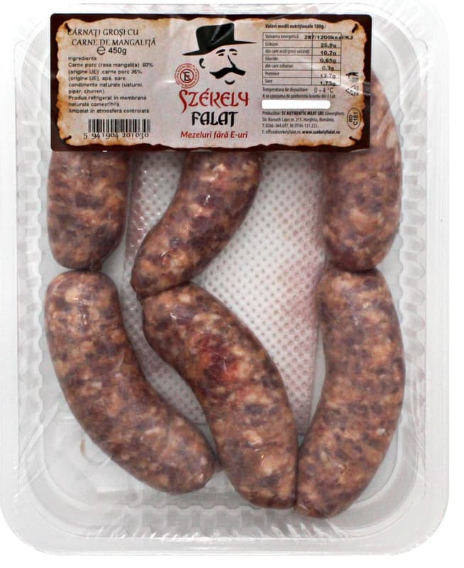 Szekely Falat Thick sausages with Mangalita pork