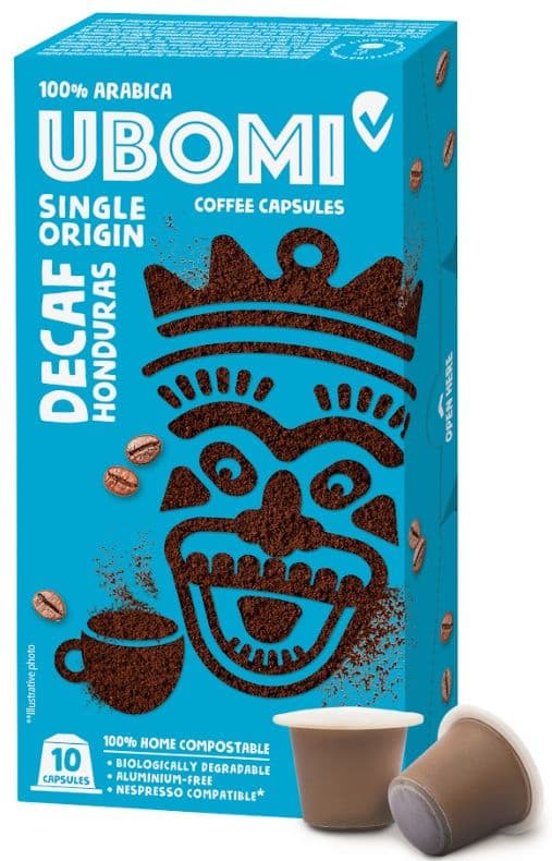 Ubomi Decaf CO2 Capsule compatibile Nespresso