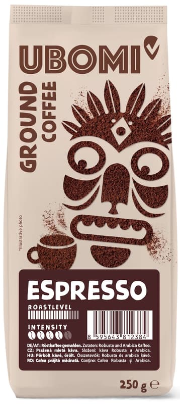 Ubomi Espresso RFA Cafea macinata