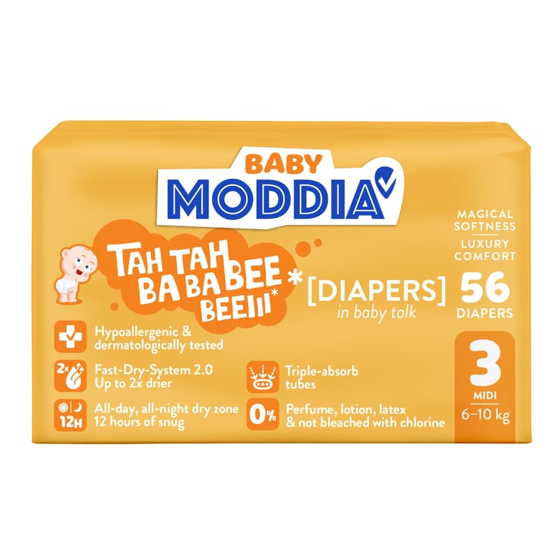 Moddia BABY Midi Scutece pentru bebelusi, nr. 3
