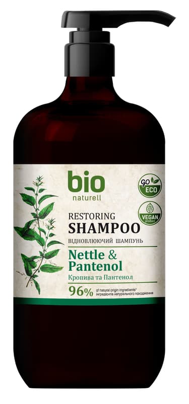 Bio Naturell Nettle & Panthenol Sampon pentru par