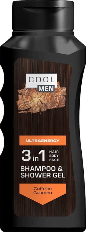 Bio Naturell COOL MEN Caffeine and Guarana Gel & Shampoo
