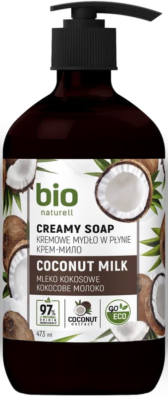 Bio Naturell Milk Creamy Coconut Liquid Soap