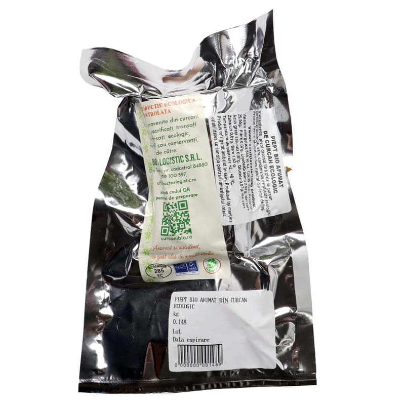 BIO smoked breast from  organic turkey 