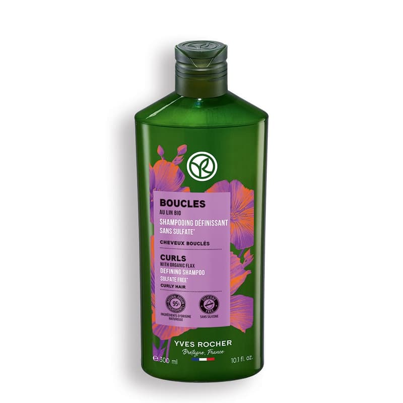 Yves Rocher Shampoo for defining curls with organic flax
