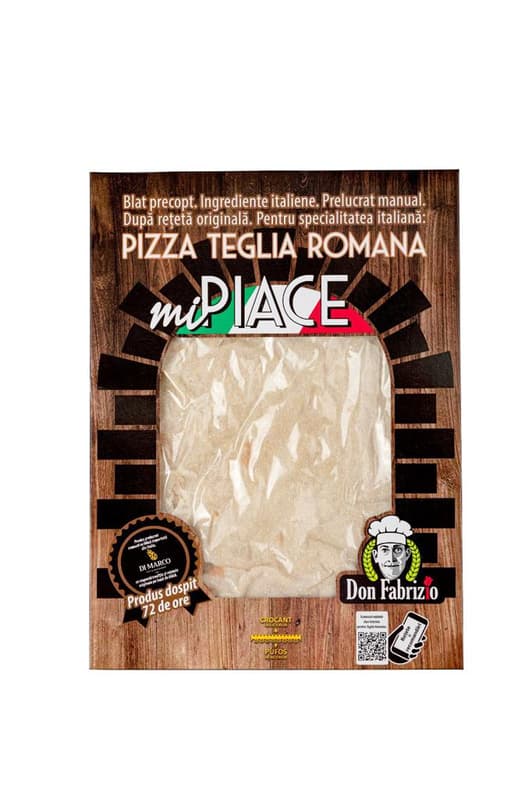 Don Fabrizio Blat pentru pizza Teglia Romana miPiace