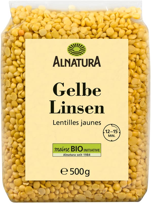 Alnatura ECO Linte galbena