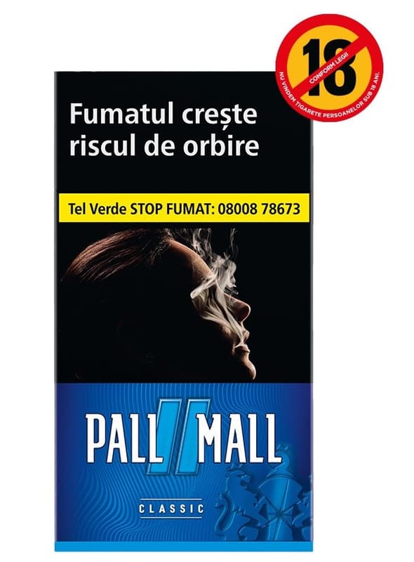Pall Mall Classic Blue 100’s Cigar