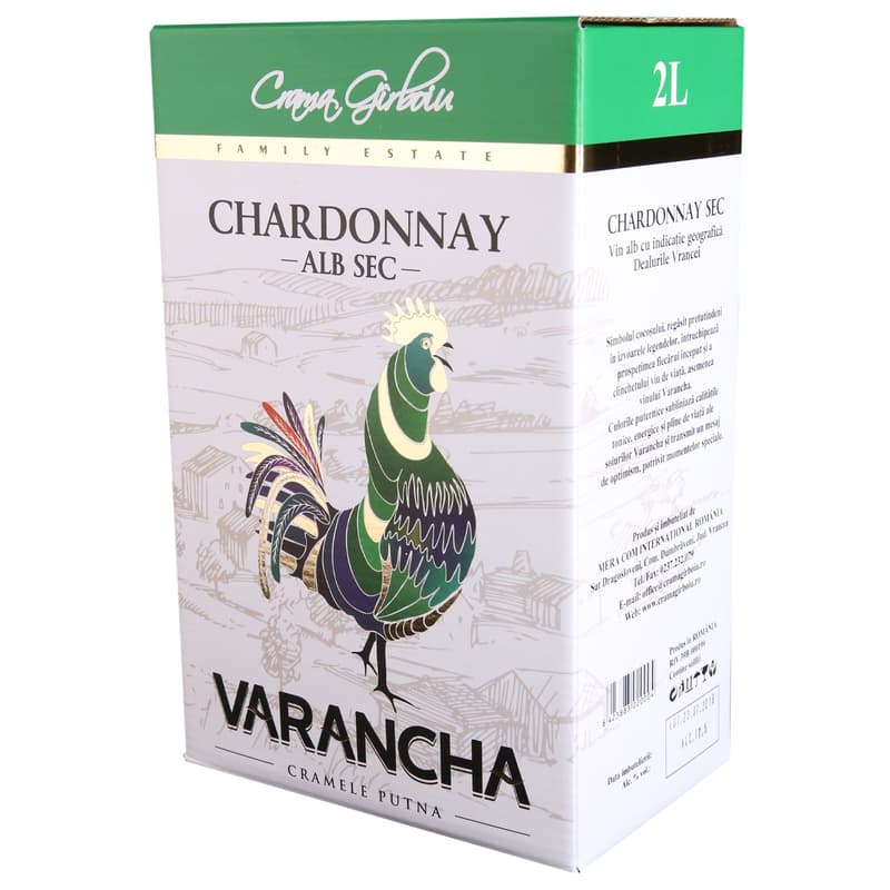 Varancha Vin alb sec bag in box Chardonnay IG