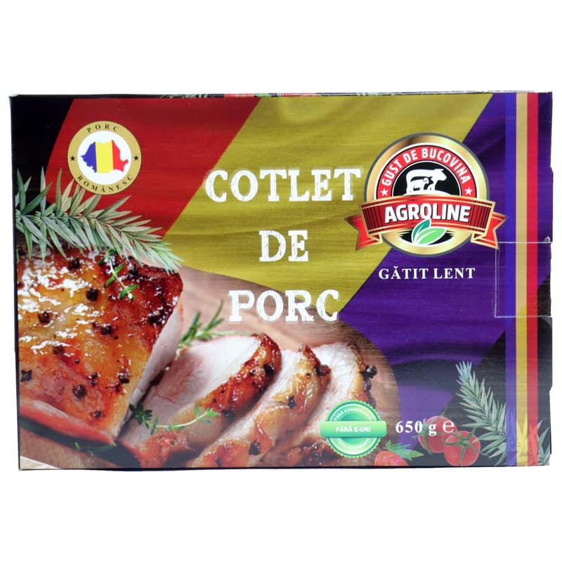 Agroline Bucovina Cotlet de porc gatit lent
