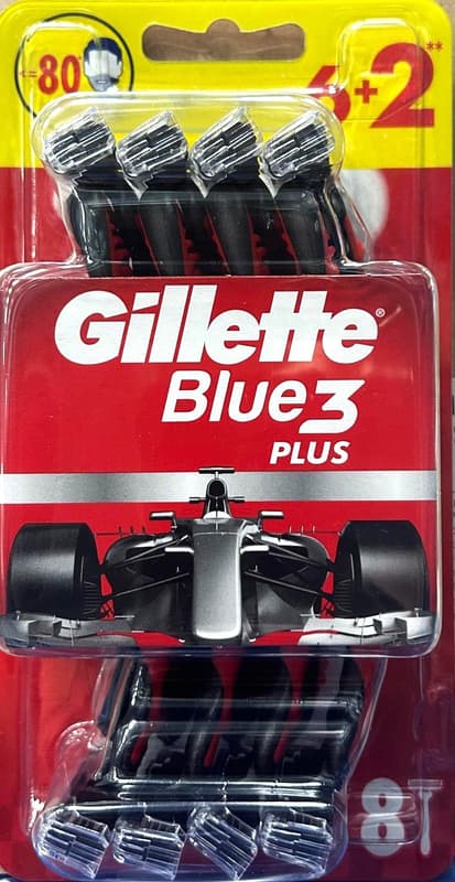 Gillette Blue3 Plus 6+2 Razor