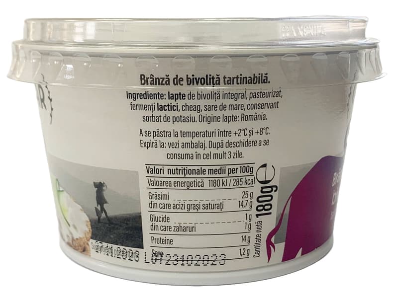 Colectar Branza tartinabila de bivolita