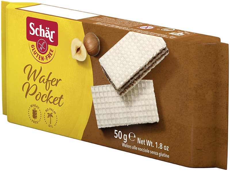Dr. Schar Napolitane cu crema de alune fara gluten