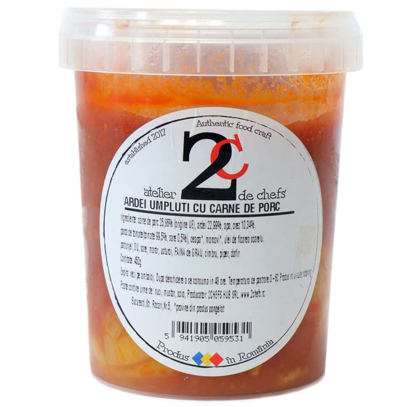 2C' Stuffed Peppers with Pork Meat