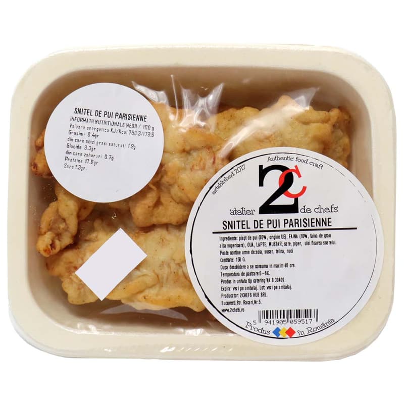 2C' Snitel de pui parissiene