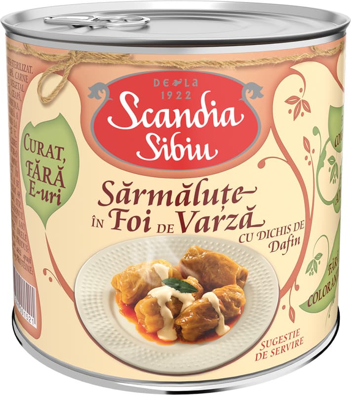 Scandia Sibiu Sarmalute in foi de varza