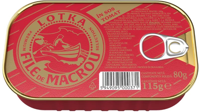 Lotka File de macrou in sos tomat