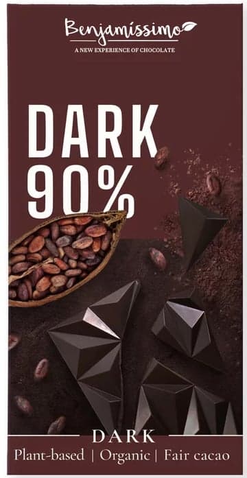 Benjamissimo ECO Ciocolata neagra 90% fara gluten