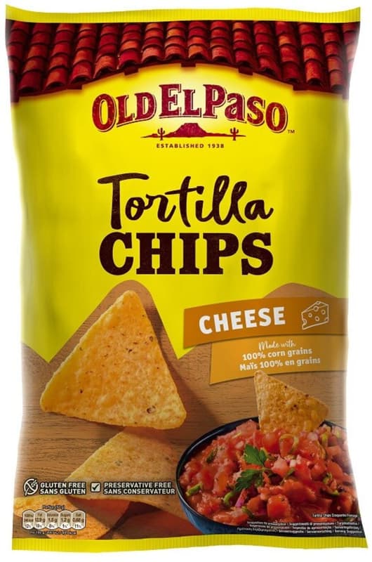Old El Paso Chips tortilla cu cascaval