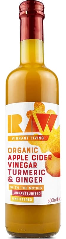 Raw Health ECO Bautura cu otet din cidru de mere cu turmeric si ghimbir