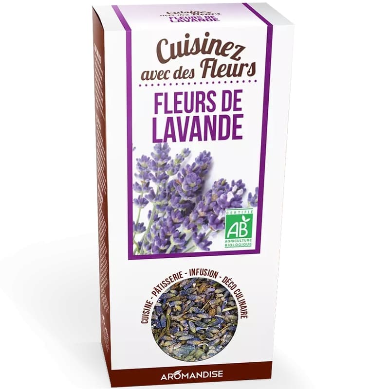 Aromandise ECO Lavender flowers for culinary use