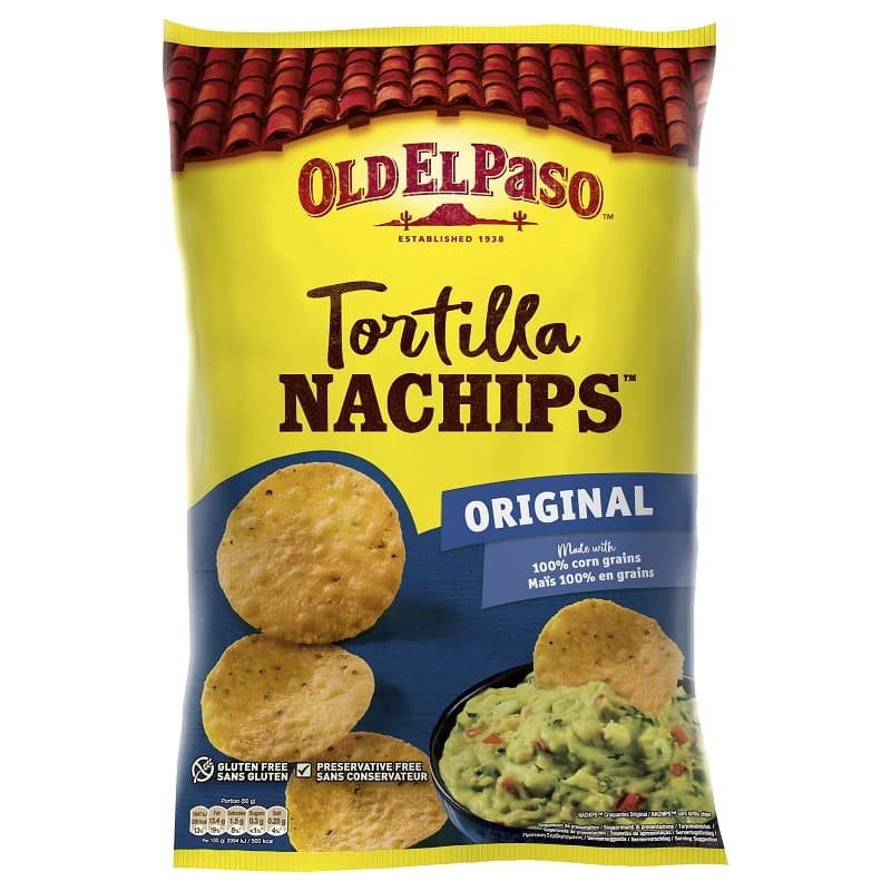 Old El Paso Chips tortilla nachips original