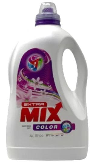 Extra Mix Detergent lichid gel, pentru rufe colorate