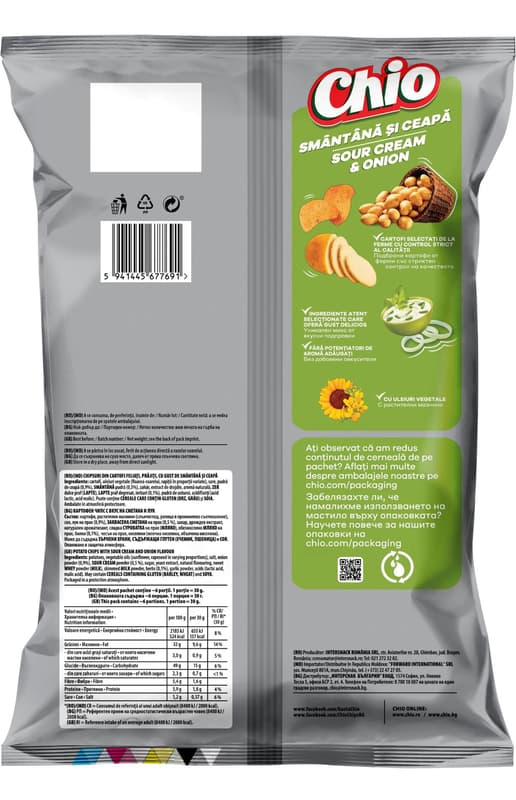 Chio Chips smantana&ceapa