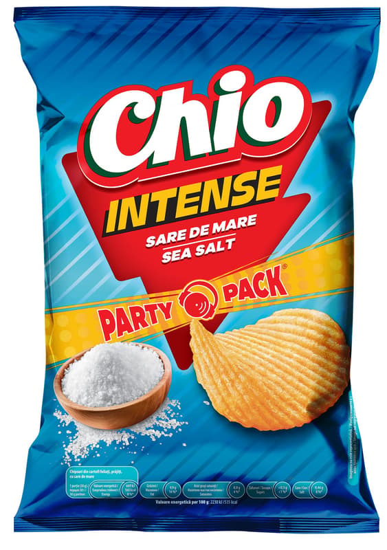 Chio Chips intens sare de mare