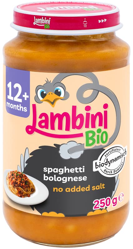 Lambini ECO Meniu spaghete bolgnese