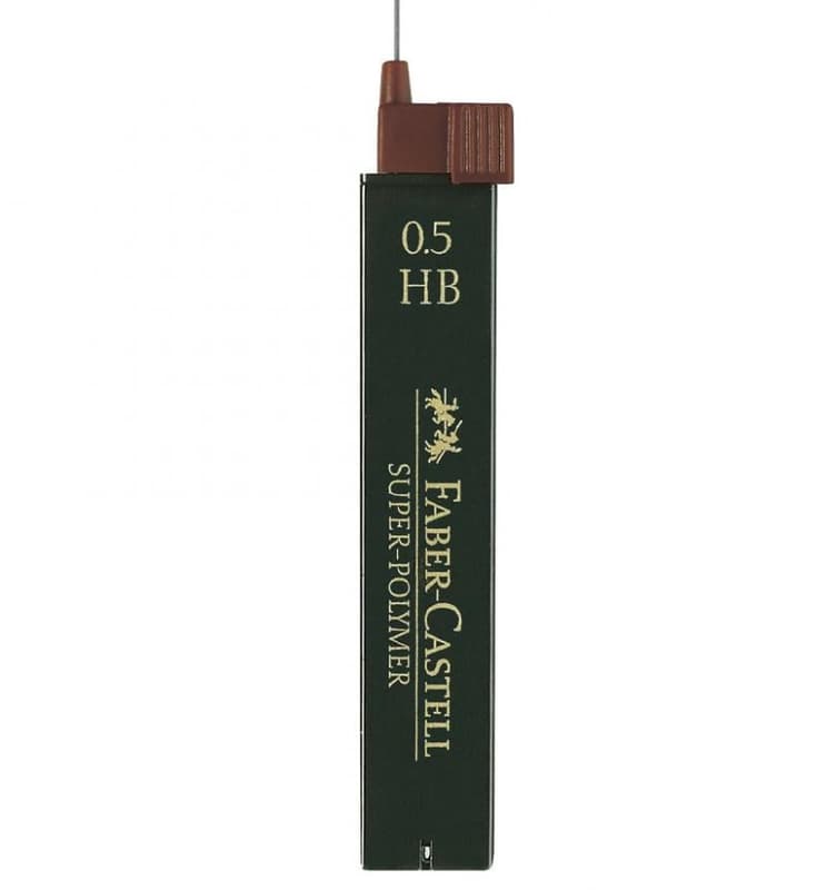 Faber-Castell Mina creion 0.5 mm, HB super-polymer