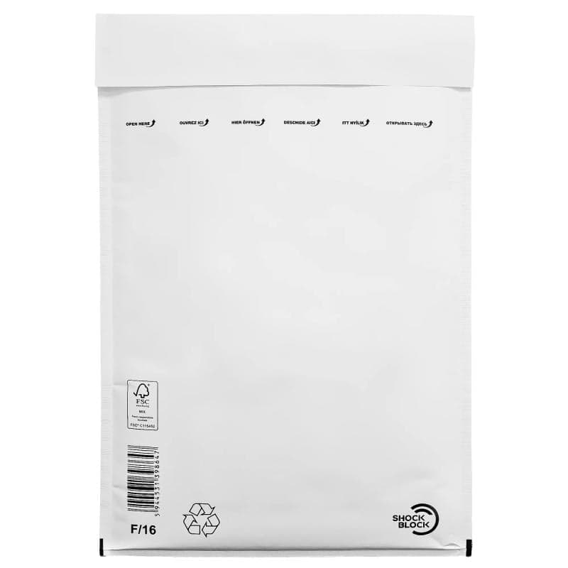GPV Plic perna aer F16, exterior 240x350 mm, interior 220x340 mm, alb