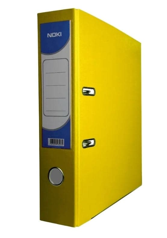 Noki Biblioraft plastifiat 7.5 cm, galben