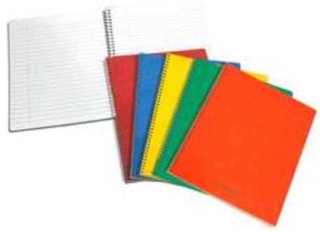 Aurora Caiet dictando cu spirala, A4, 60 file, coperti carton cretat