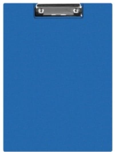 Donau A4 Double Clipboard, PP, Blue